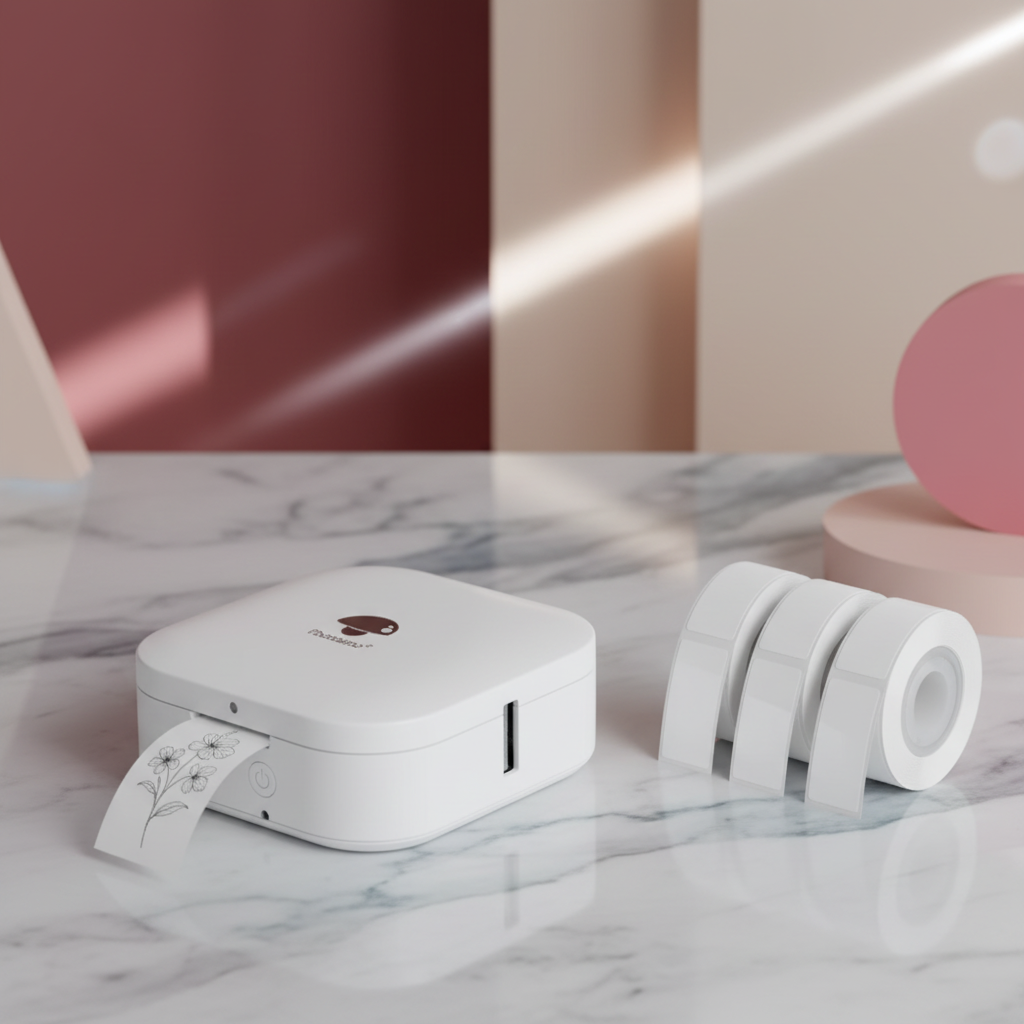 Mini imprimante à stickers