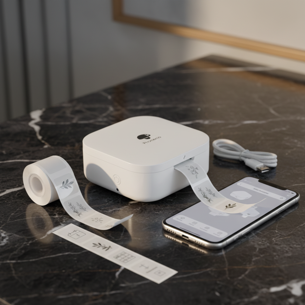 Mini imprimante à stickers